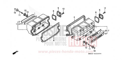 CYLINDER HEAD COVER GL1500K de 1989